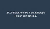 77 99 Dolar Berapa Rupiah