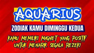 Aquarius Hari Ini